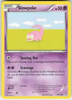 Slowpoke 32/83 Common Generations Pokemon Lightly Played - Image 1