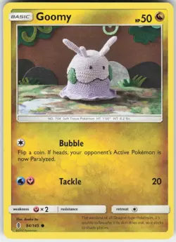 Goomy 94/145 Common Guardians Rising Pokemon Lightly Played - Image 1