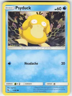 Psyduck 11/68 Common Hidden Fates Pokemon Near Mint - Image 1
