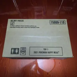 2021 Pokemon McDonald's Sealed Case 25th Anniversary #1 Box 150 Happy Meal Packs - Image 4