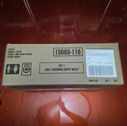2021 Pokemon McDonald's Sealed Case 25th Anniversary #1 Box 150 Happy Meal Packs - Image 5