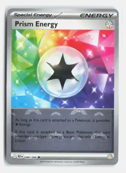 Prism Energy (Poke Ball Pattern) 086/086 Holo Uncommon Black Bolt Near Mint - Image 1