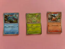 Tepig 029 Chikorita 008 Totodile 041 - Cosmos Holo - English - Pokemon TCG - Image 1