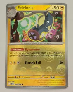 Eelektrik (Poke Ball Pattern) 031/086 Uncommon Black Bolt Pokemon Holo Near Mint - Image 1
