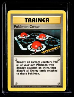 1999 TCG Pokemon #85/102 Trainer Center Unlimited Base Set - Image 1