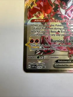 Charizard EX SVP 074 | Pokemon TCG Paldean Fates Black Star Promo | Near Mint - Image 3