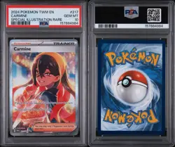 Pokemon Carmine 217/167 PSA 10 - Image 1