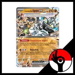 Pokemon TCG: Twilight Masquerade - 112/167 - Cornerstone Mask Ogerpon ex - Image 1