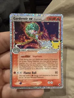 Gardevoir ex Delta Species 93/101 Celebrations: Classic Collection Holo Pokemon - Image 1