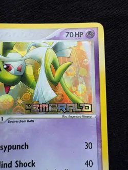Kirlia 33/106 Uncommon Emerald Pokemon Stamped Reverse Holo - Image 4