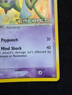 Kirlia 33/106 Uncommon Emerald Pokemon Stamped Reverse Holo - Image 5