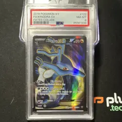 The Pokemon Company XY Fates Collide Kingdra EX 122/124 UR FA Holo EN PSA 8 - Image 1