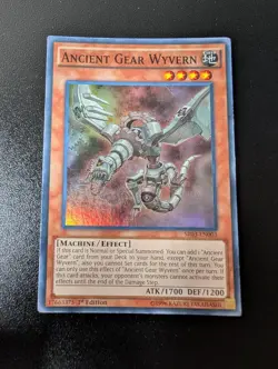 Ancient Gear Wyvern SR03-EN003 Structure Deck: Machine Reactor Yu-Gi-Oh LP - Image 1