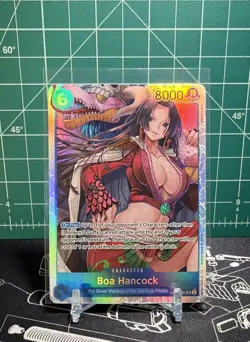 One Piece TCG: OP07-051 SR Boa Hancock 500 Years in the Future NM ENG FOIL - Image 1