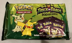 Pokemon Trick or Trade Booster Bundle (50 Mini Pack) 2023 Halloween New Sealed 820650852572 - Image 1