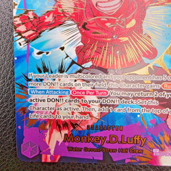 One Piece Monkey. D. Luffy EB02-061 SEC SP ENG - PRB02 The Best premium booster - Image 5