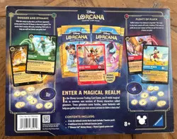 Disney Lorcana Costco Inklands Bundle Box Pirate Mickey Mouse Foil Promo New ! - Image 2