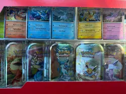 Pokemon TCG Prismatic Evolutions Costco 8 Mini-Tin Bundle - Image 4