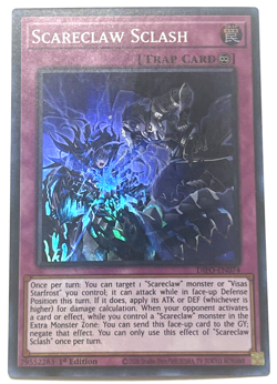 YuGiOh! - Scareclaw Sclash - DIFO-EN074 - 1st Edition - Super Rare - Image 1