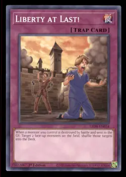 Yugioh Liberty at Last! #LED8-EN034 Legendary Duelists: Synchro Storm LP - Image 1