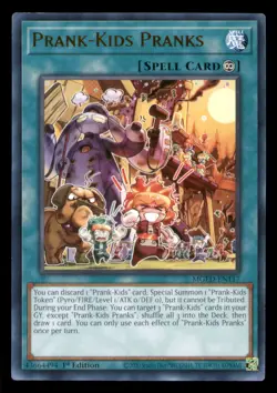 Yugioh Prank-Kids Pranks #MGED-EN117 Maximum Gold: El Dorado LP - Image 1