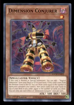 Yugioh Dimension Conjurer #BACH-EN002 Battle of Chaos LP - Image 1