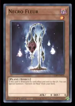 Yugioh Necro Fleur #LED8-EN029 Legendary Duelists: Synchro Storm LP - Image 1