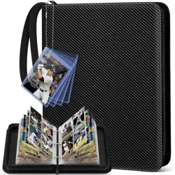Elegant Faux Leather 440 Pocket Trading Card Album - Perfect for Collectors - Image 3