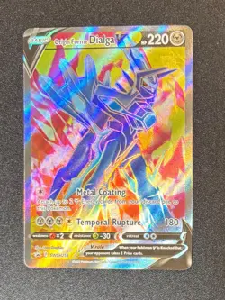 Origin Forme Dialga V SWSH255 SWSH Sword & Shield Promo Card Holo - Image 1