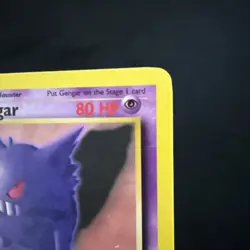 Pokemon TCG: Gengar Fossil Card 20/62 WOTC 1999 Non-Holo NM Condition - Image 3