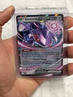 Pokemon Genesect ex 067/086 Black Bolt Double Rare Holo NM Near Mint Card TCG - Image 1