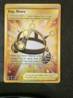 EXP. SHARE - 180/163 - BATTLE STYLES - SECRET RARE - POKEMON CARD - Image 1