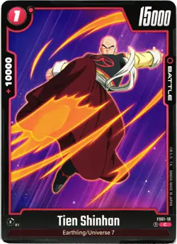 Dragon Ball Super Tien Shinhan FS01-010 Regular Common Card - Image 1