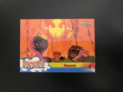 Pokemon Topps Card Pikachu's Vacation #55 Success Foil HOLO Black Logo - Image 1