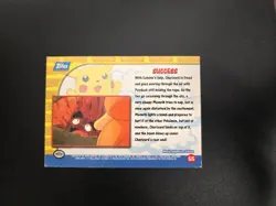 Pokemon Topps Card Pikachu's Vacation #55 Success Foil HOLO Black Logo - Image 2