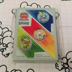 Pokemon Card Game Deck Shield Sobble Scorbunny Grookey Unopened 65 Sleeves - Image 1