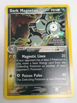 Dark Magneton 39/109 Team Rocket Returns Reverse Holo Stamped Pokemon Card - Image 1