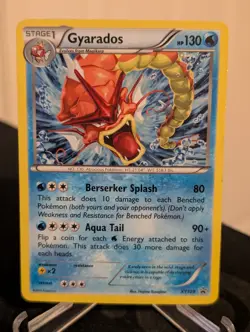 Pokemon TCG Gyarados XY109 Holo Black Star Promo Card - Image 1