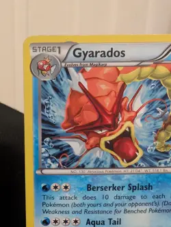 Pokemon TCG Gyarados XY109 Holo Black Star Promo Card - Image 2