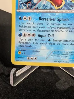 Pokemon TCG Gyarados XY109 Holo Black Star Promo Card - Image 4