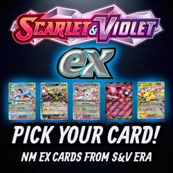 Pokemon EX Cards Scarlet & Violet Double Rare NM TCG - Choose Your Card - Image 1