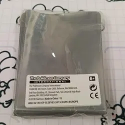 Championship Europe Deck Shield Pokemon Card Sleeves 65 Count Unopened - Image 2
