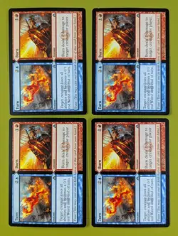 Turn & Burn x4 Dragon's Maze 4x Playset Magic the Gathering MTG - Image 1