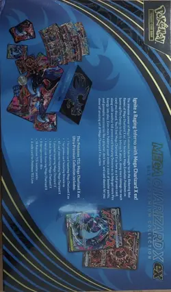 Pokemon TCG Phantasmal Flames Mega Charizard X EX UPC Box- Factory Sealed! - Image 2
