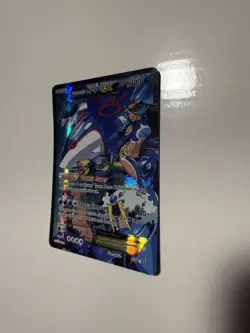 Pokemon Team Aqua's Kyogre EX 6/34 Double Crisis Full Art Holo UR Eng 2015 HP190 - Image 3