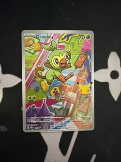 Grookey 052 Pokemon TCG First Partner Illustration Collection Series 2 Promo NM - Image 1