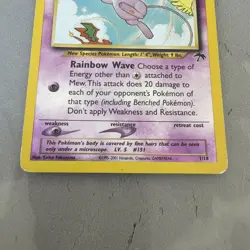 Pokemon TCG Southern Islands Mew #1/18 Reverse Holo - Image 4