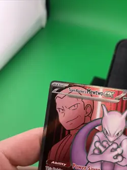 Pokemon TCG Team Rocket's MEWTWO ex #213/182 Destined Rivals UR Ultra Rare - Image 3