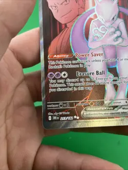 Pokemon TCG Team Rocket's MEWTWO ex #213/182 Destined Rivals UR Ultra Rare - Image 5