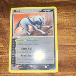 Nintendo Absol 15/92 Legend Maker Holo Rare 70 HP English Pokemon TCG 2006 NM+ - Image 1